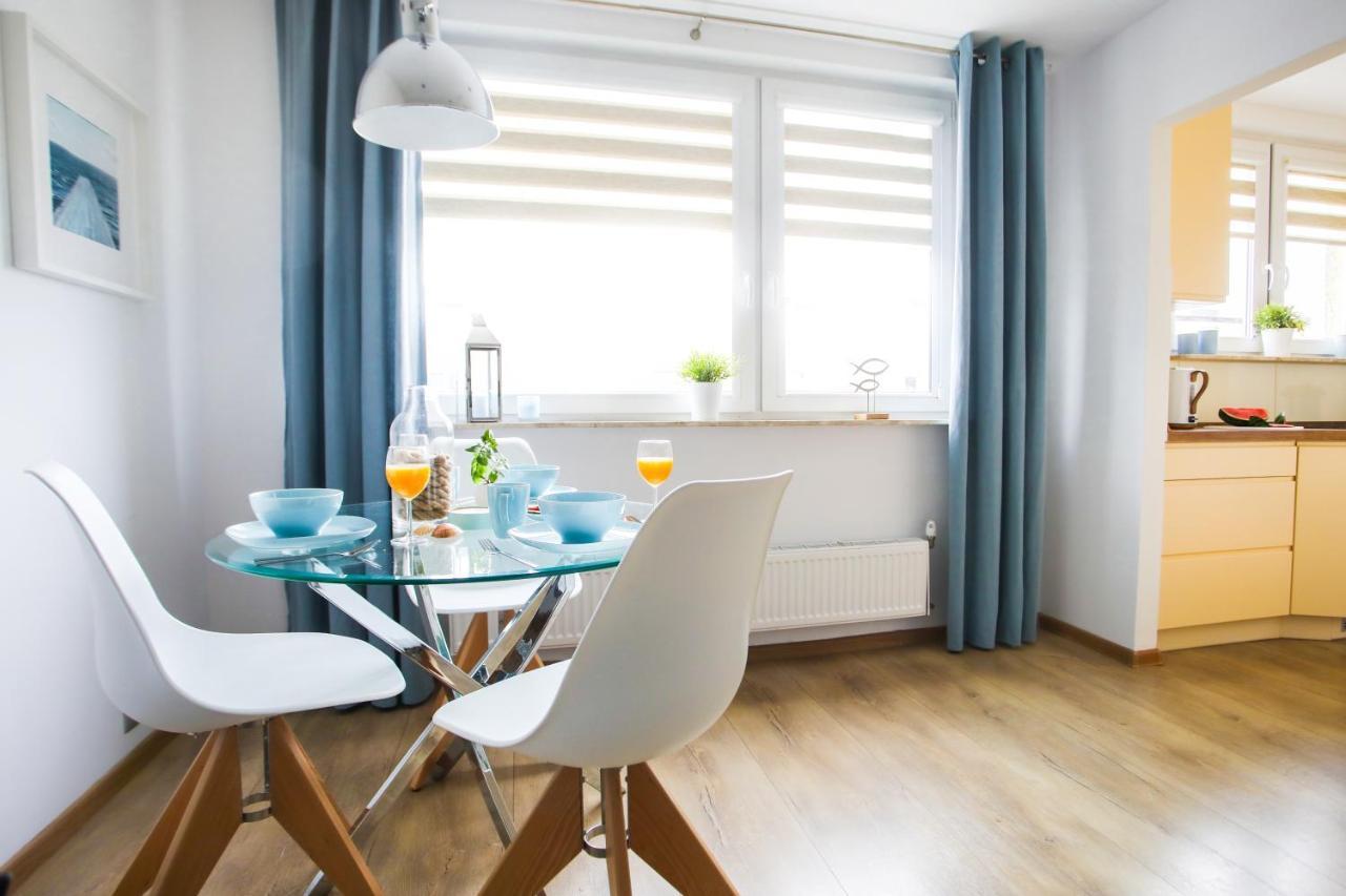 Apartament Blekitno Na Bialym Wladyslawowo Ngoại thất bức ảnh