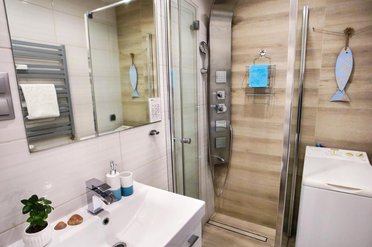 Apartament Blekitno Na Bialym Wladyslawowo Ngoại thất bức ảnh